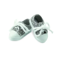 Baskets grises pour Minouche 34 cm