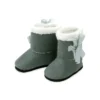 Bottes grises pour Minouche 34 cm