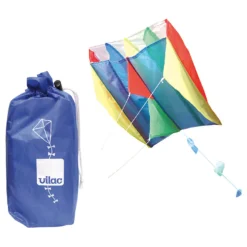 Cerf-volant de poche, Bleu