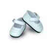 Chaussures blanches pour poupée 34 cm