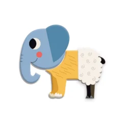 Coffret de magnets en bois, 10 animaux rigolos - Ingela P.Arrhenius