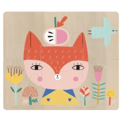 Coffret de 4 puzzles évolutifs en bois - Suzy Ultman
