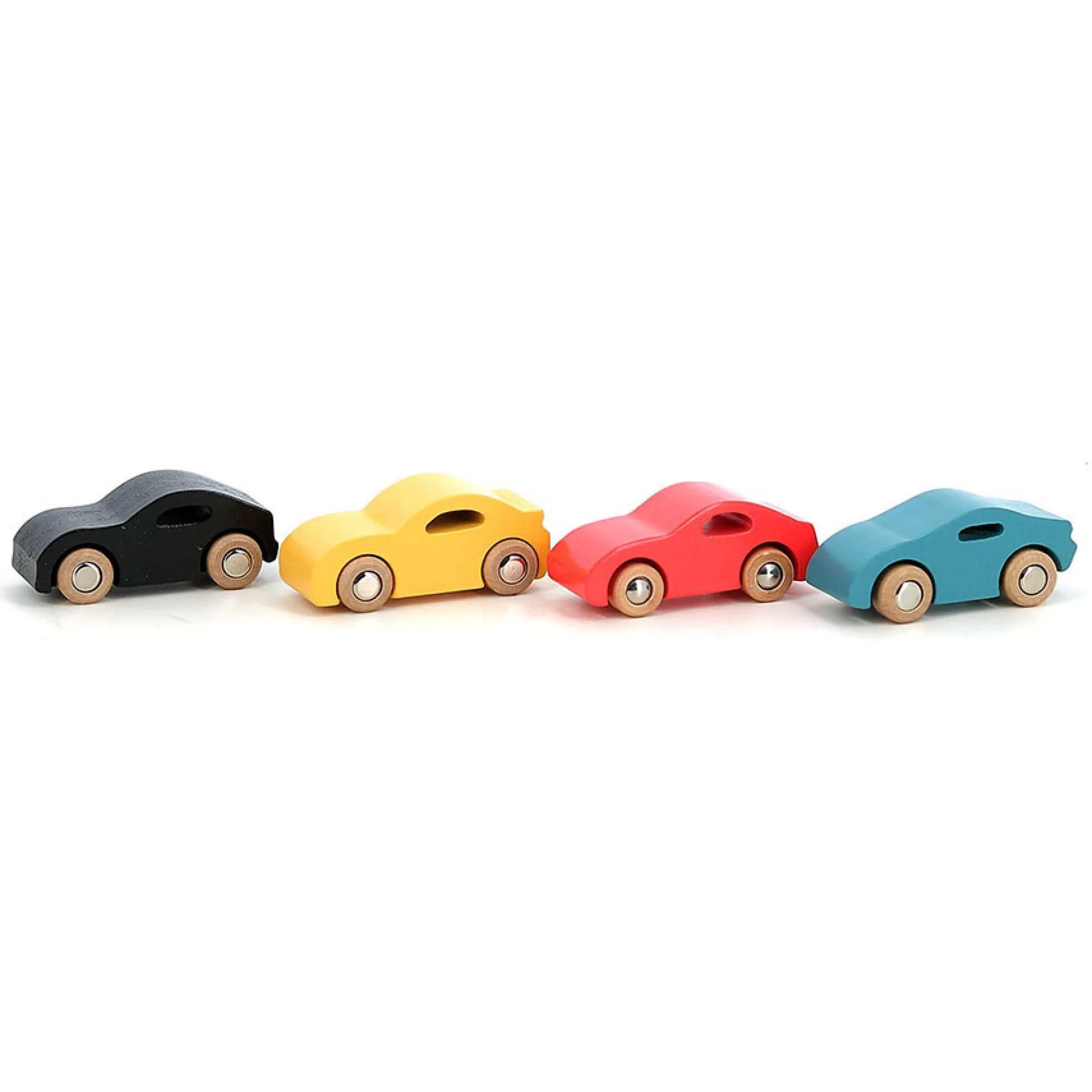 Coffret de 4 voitures en bois Super cars, Vilacity