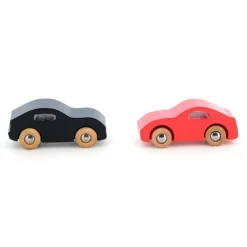 Coffret de 4 voitures en bois Super cars, Vilacity
