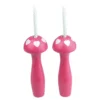 Corde à sauter coeur fuchsia