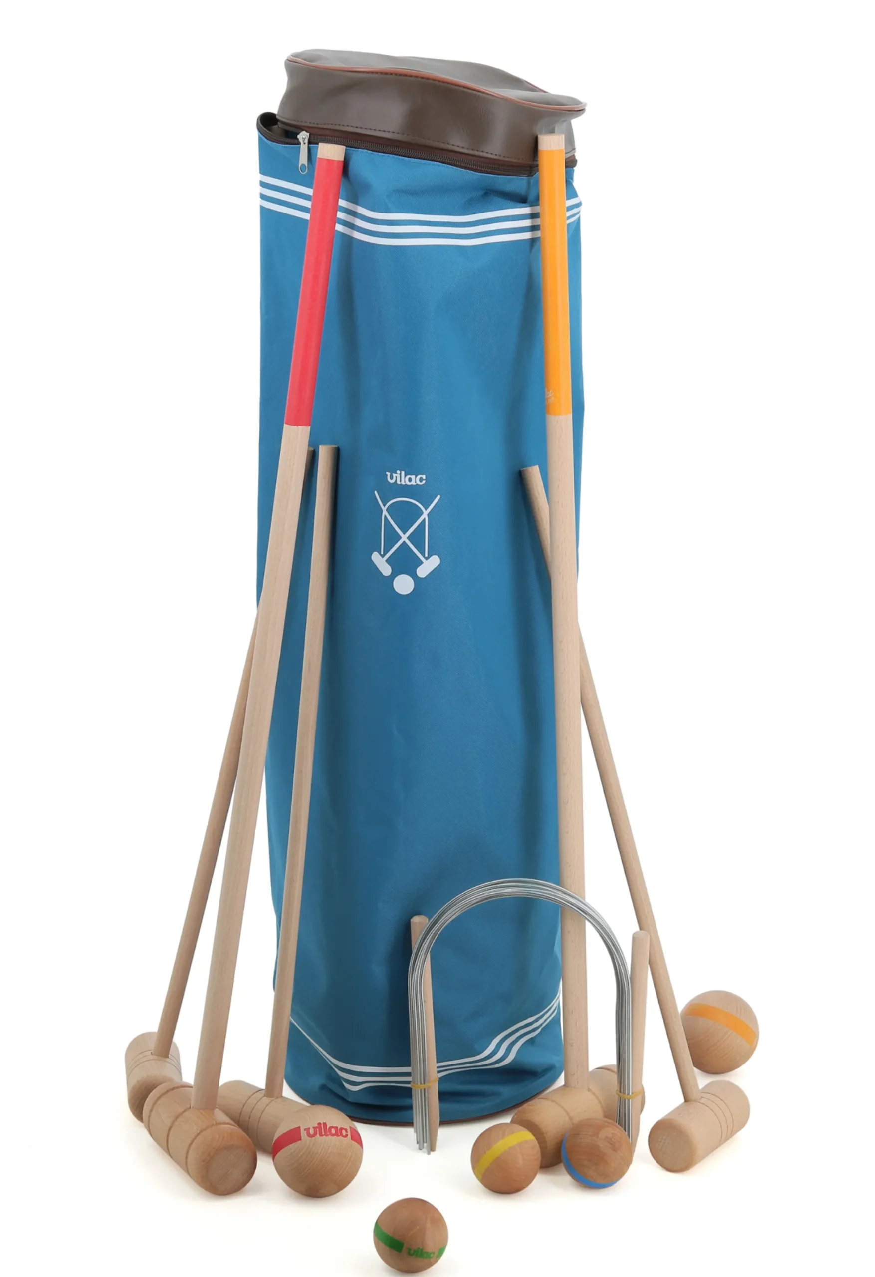 Croquet famille 2 adultes + 3 enfants