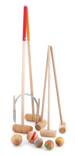 Croquet famille 2 adultes + 3 enfants