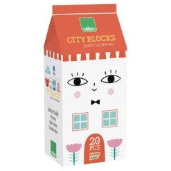 Cubes en bois, Tiny city