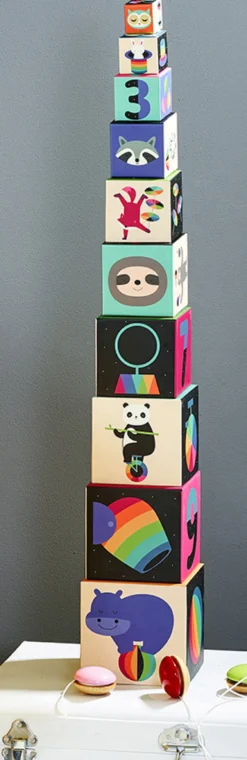 Cubes gigognes, Arc-en-ciel - Andy Westface