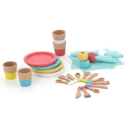 Dinette repas en bois