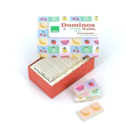 Dominos en bois, Fruits et légumes - Sarah Betz