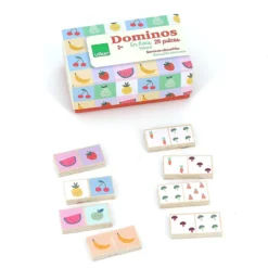 Dominos en bois, Fruits et légumes - Sarah Betz