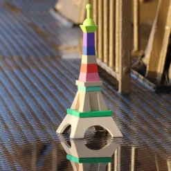 Empilable en bois, Tour Eiffel