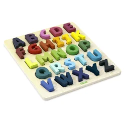 Encastrement en bois Alphabet, Sous la Canopée