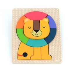 Encastrement en bois, Lion - Andy Westface