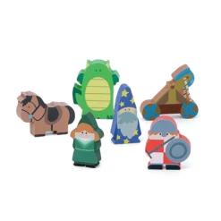 Figurines en bois, Mes histoires de château-fort