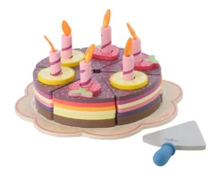 Gros gâteau d'anniversaire
