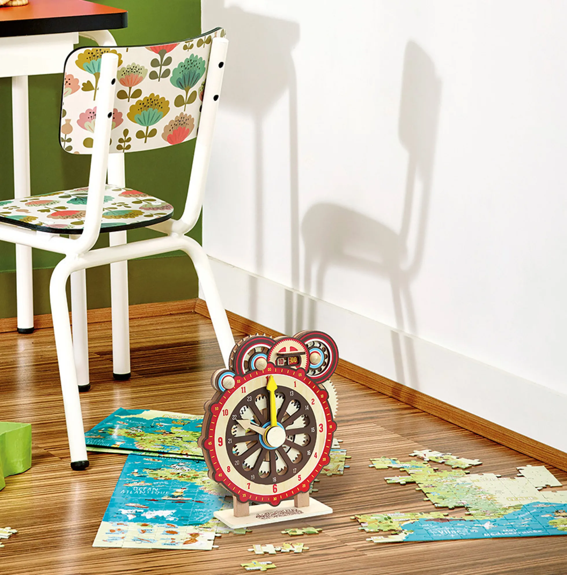Horloge d'apprentissage, Machinarlileur