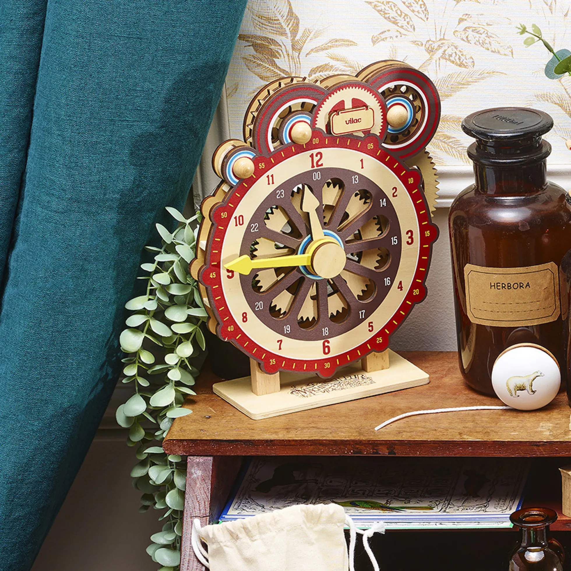 Horloge d'apprentissage, Machinarlileur