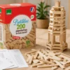 Jeu de construction en bois, Batibloc Classic 200 planchettes