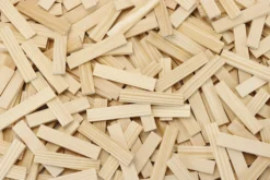 Jeu de construction en bois, Batibloc Classic 200 planchettes
