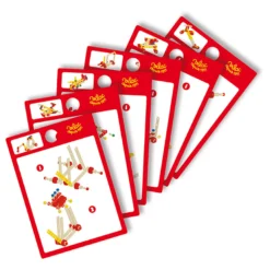 Jeu de construction en bois, coffret Batibloc