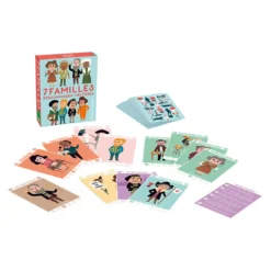Jeu de 7 familles personnages célèbres par Ingela P.A
