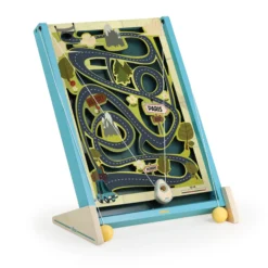 Jeu de labyrinthe à ficelles – 3 circuits interchangeables