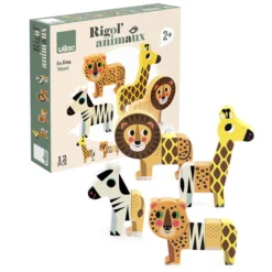 Jeu d’éveil, Rigol’animo de la savane - Ingela P.Arrhenius