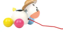 Jouet à tirer, Baby Rosy la vache