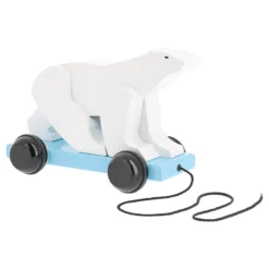 Jouet à tirer, Ours blanc