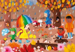 Livre puzzles en bois – Les 4 saisons