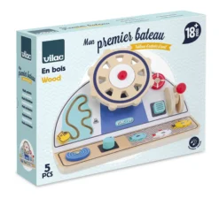 Mon premier bateau – Tableau d’activités en bois