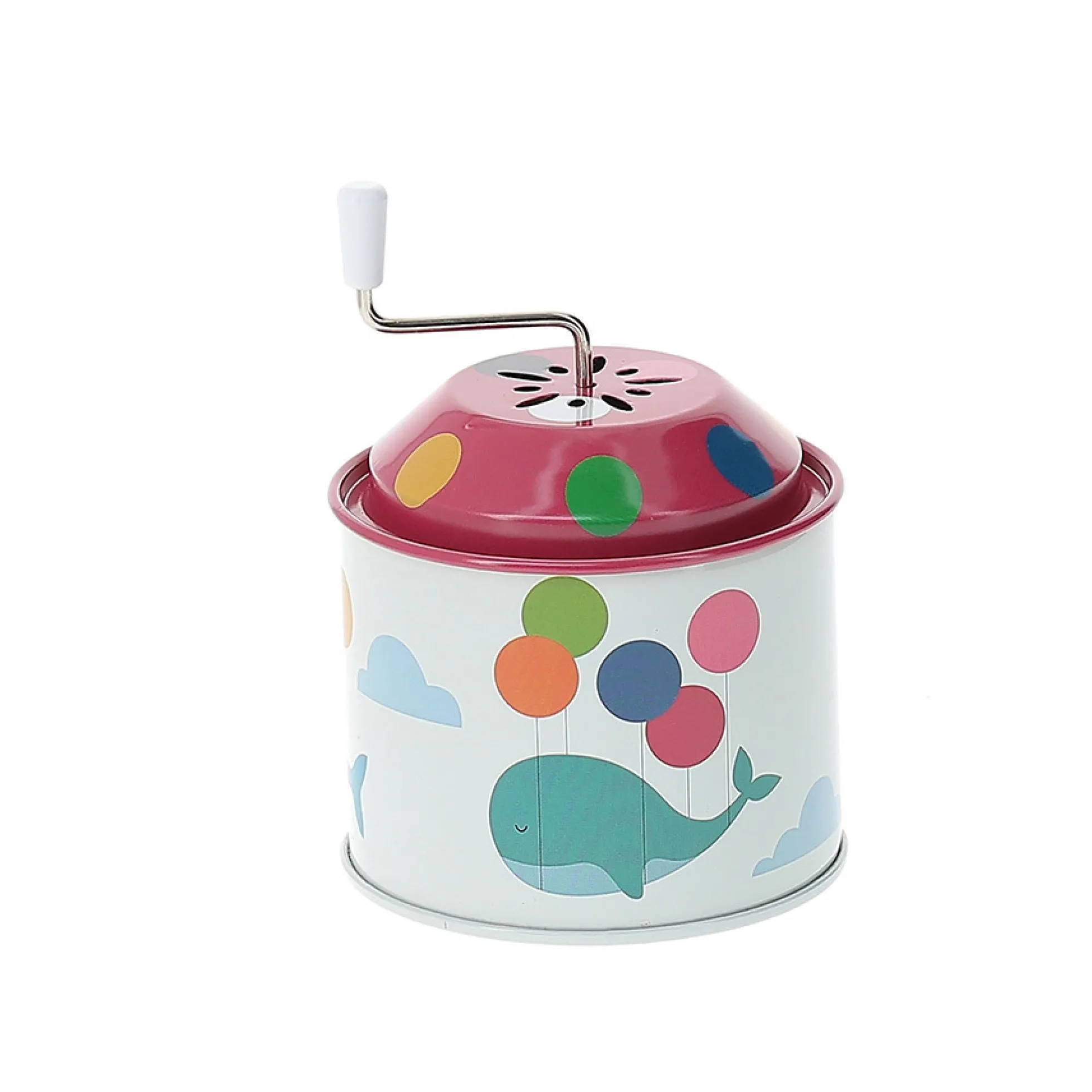 Moulin à musique en métal, Baleine - Andy Westface