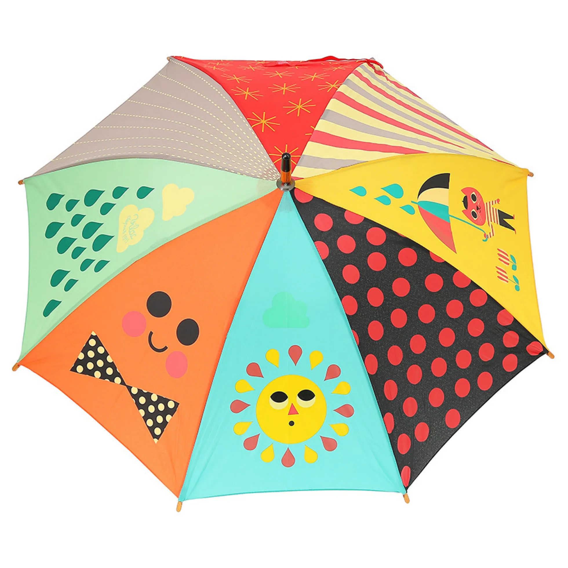 Parapluie, Chat rouge
