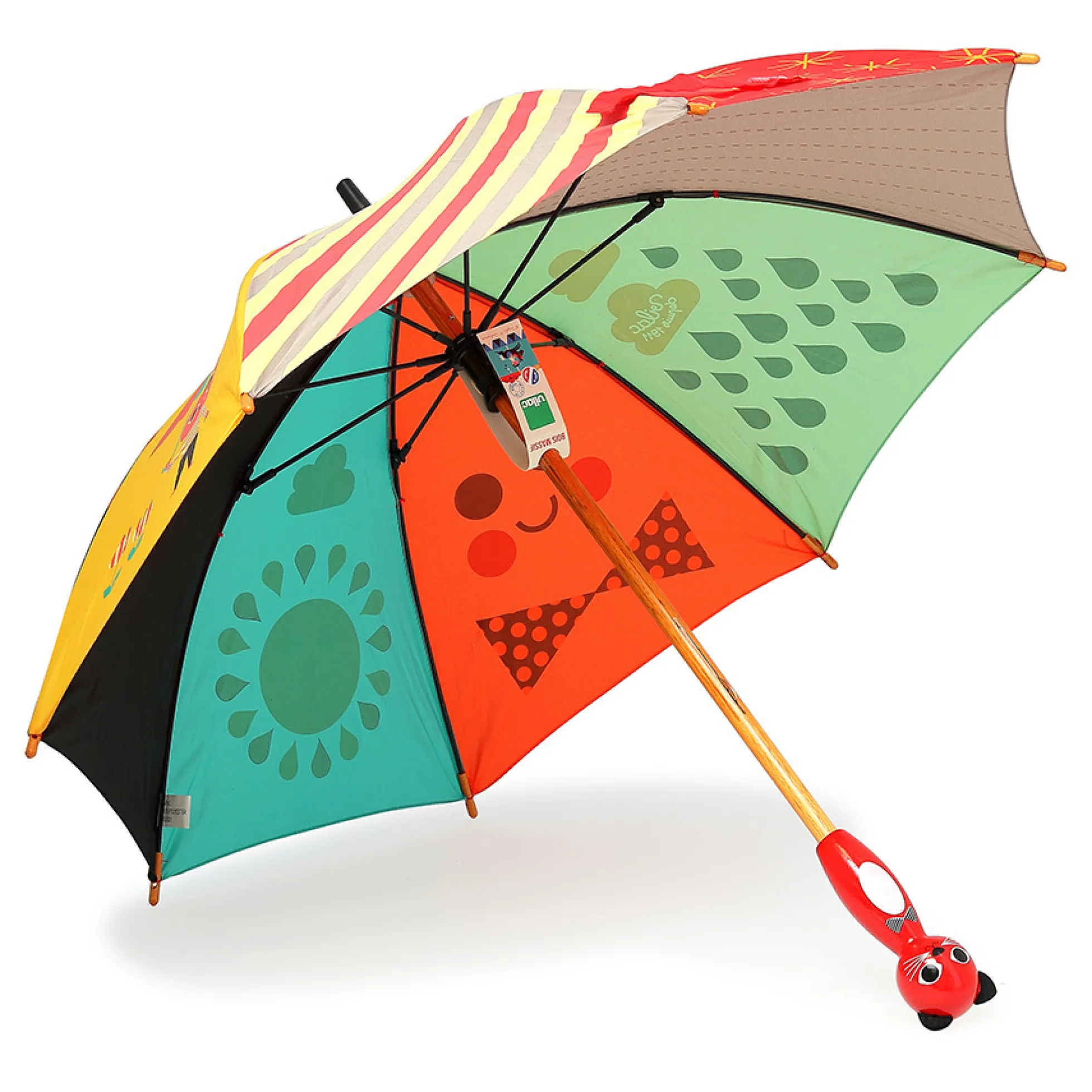 Parapluie, Chat rouge