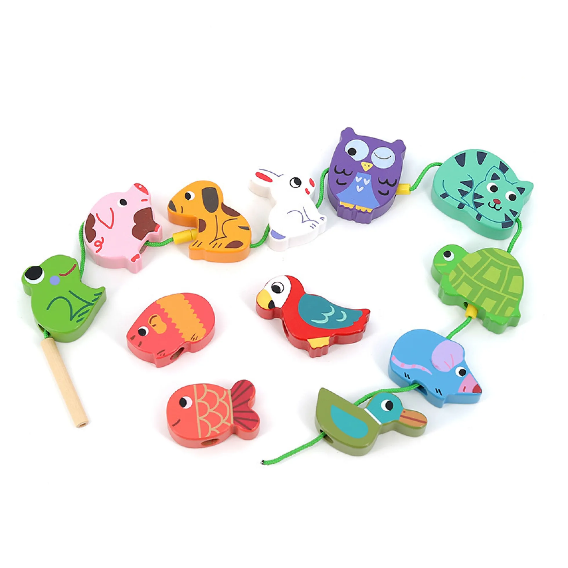 Perles en bois, Animaux familiers