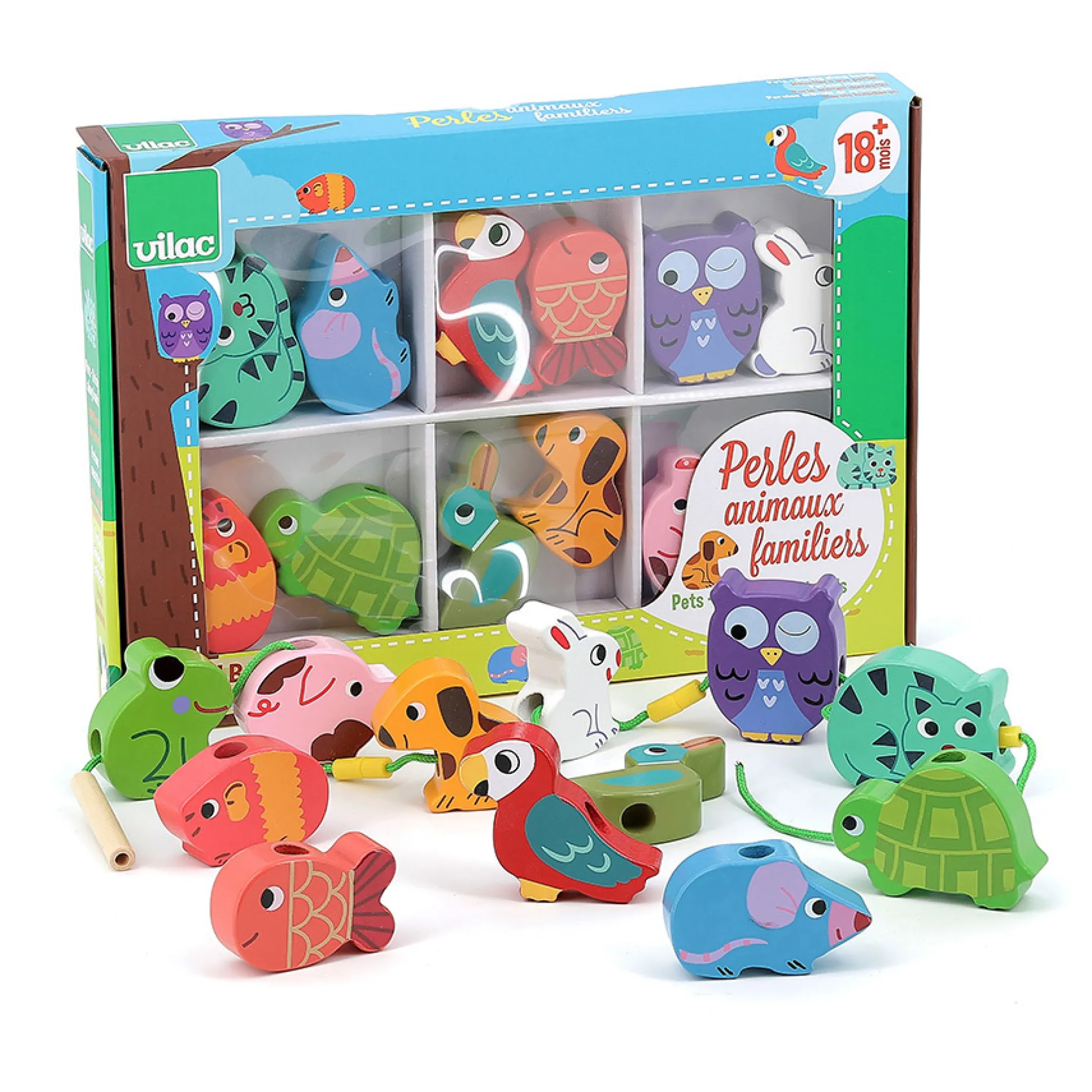 Perles en bois, Animaux familiers