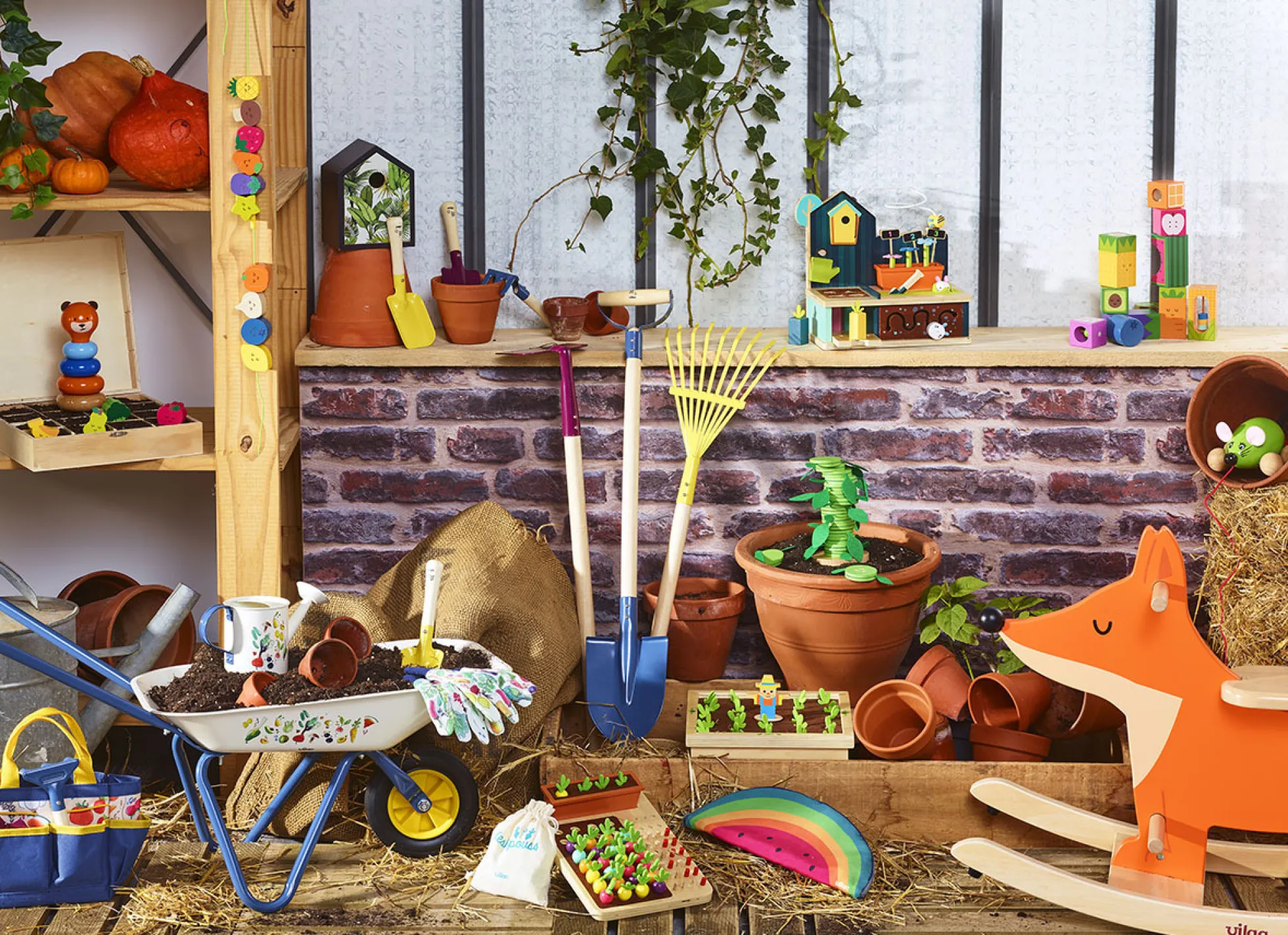 Petits outils de jardinier