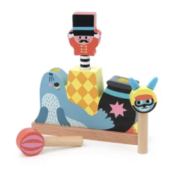 Pop-up en bois, Circus - Michelle Carlslund