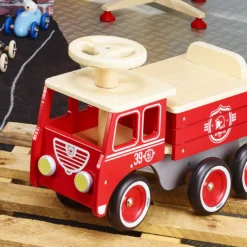 Porteur en bois, Camion de pompier