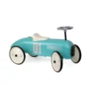 Porteur en métal, Vintage aqua