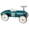 Porteur en métal, Vintage bleu pétrole