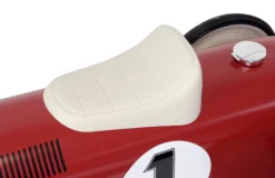Porteur en métal, Vintage Rouge & Blanc crème