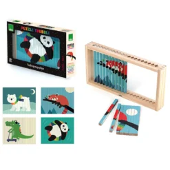 Puzzle 4 Dimensions, Les animaux - Andy Westface