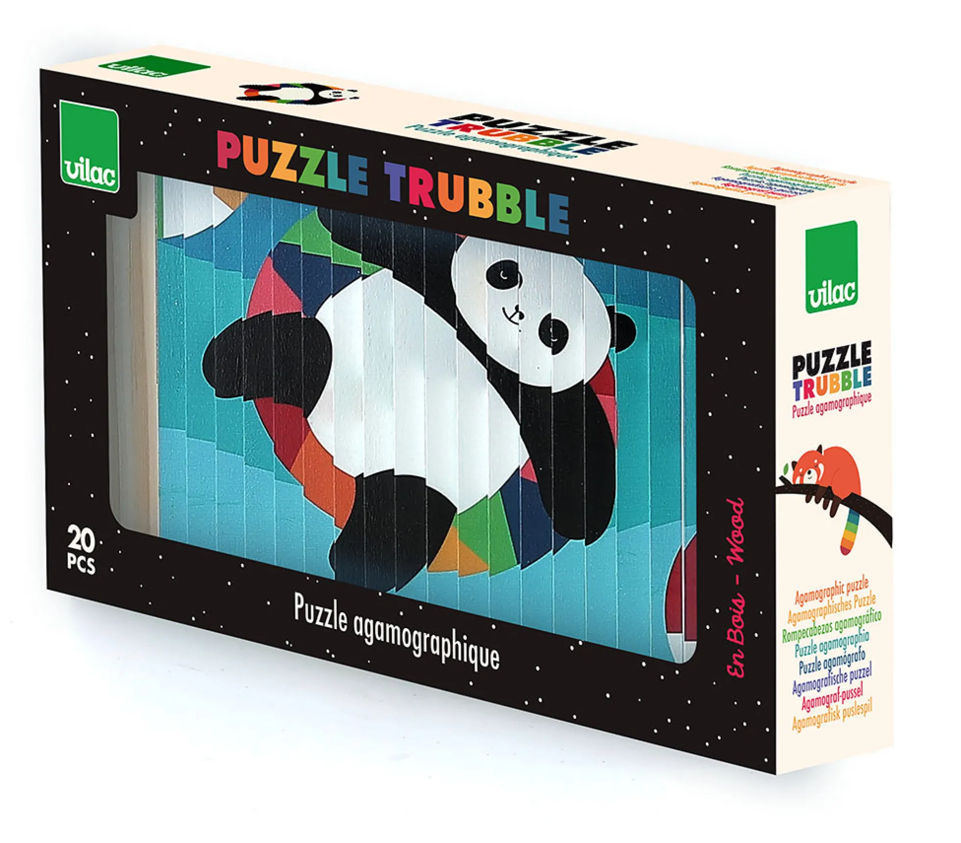 Puzzle 4 Dimensions, Les animaux - Andy Westface