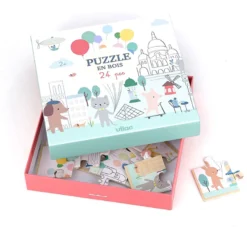 Puzzle en bois, Escapade à Paris - Sarah Betz