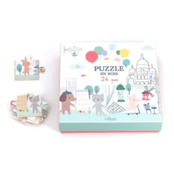 Puzzle en bois, Escapade à Paris - Sarah Betz