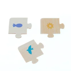 3 puzzles Terre - Mer - Ciel