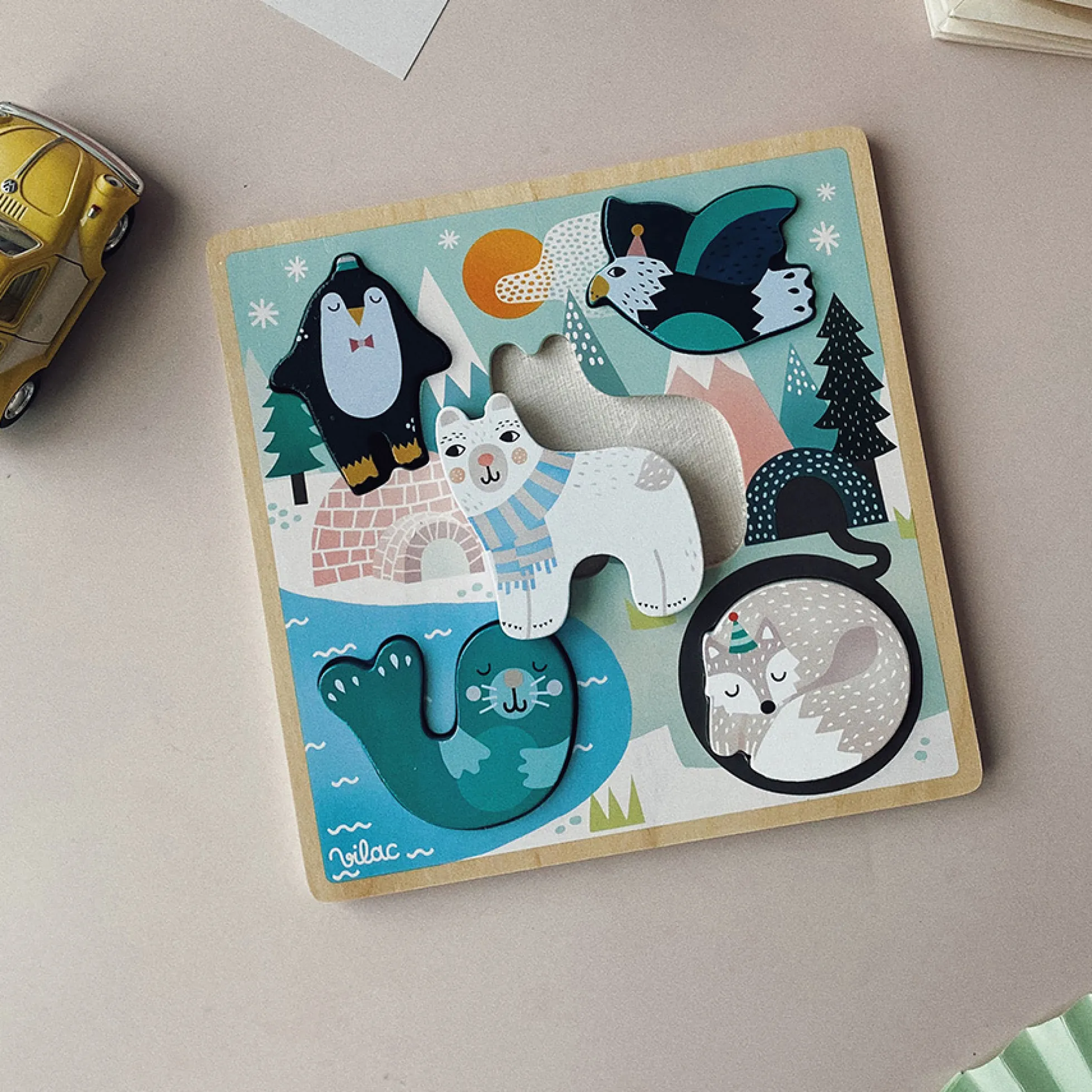 Puzzle tactile, Iceland - Michelle Carlslund